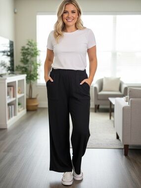 LC Lauren Conrad Ribbed Pants (L)